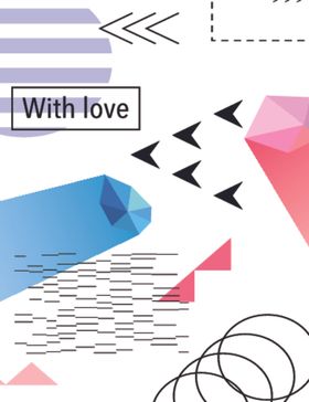 小清新创意拼接图案