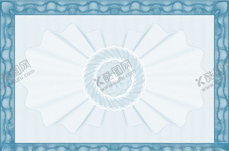 编号：23209009250911014438【酷图网】源文件下载-证书边框图案线条