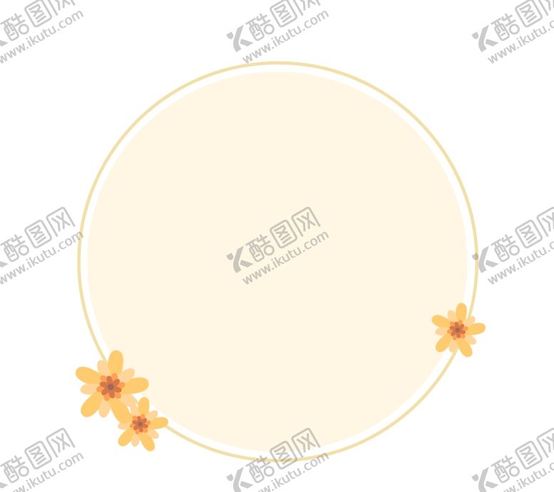 编号：28784710010621598878【酷图网】源文件下载-花边框花环