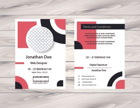 工作证工作牌工牌吊牌图片