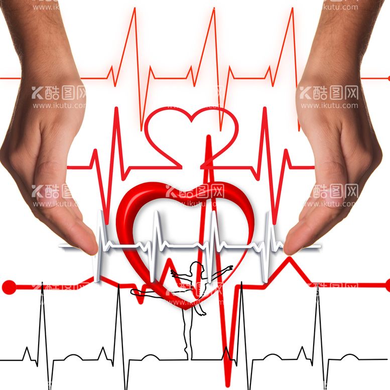编号：15738909271503064953【酷图网】源文件下载-心电图