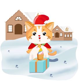 卡通猫咪