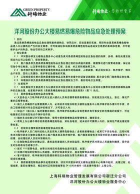 易燃易爆危险品应急预案