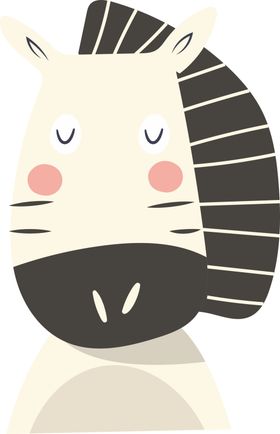 手绘动物狐狸素材狮子
