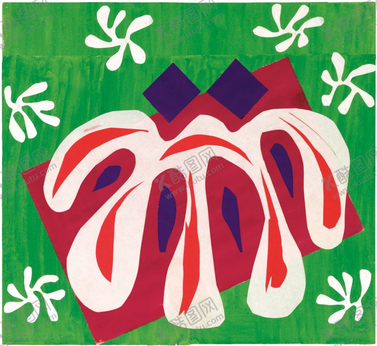 编号：93031810050909519390【酷图网】源文件下载-马蒂斯抽象油画作品