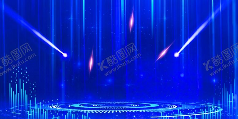 编号：81942010042305509313【酷图网】源文件下载-蓝色背景