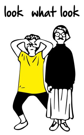 卡通漫画狗狗班服图案潮牌图案