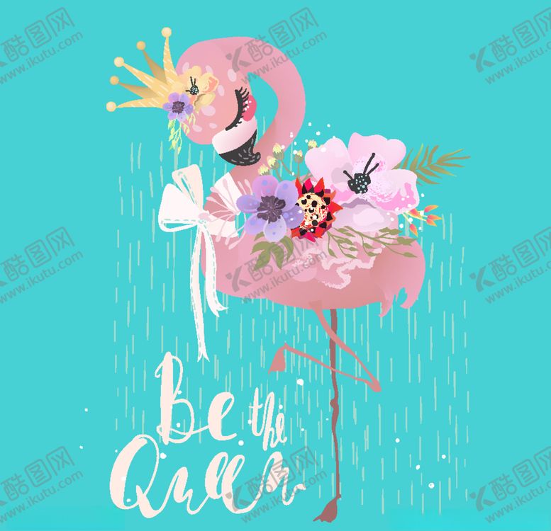 编号：78963809102358234618【酷图网】源文件下载-火烈鸟