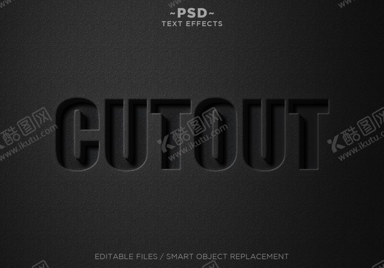 编号：11603109120652298864【酷图网】源文件下载-字体样式镂空压印雕刻效果