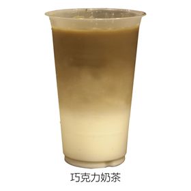 巧克力奶茶海报