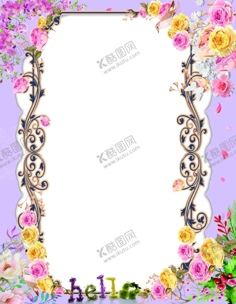 编号：81635402082050085722【酷图网】源文件下载-花边