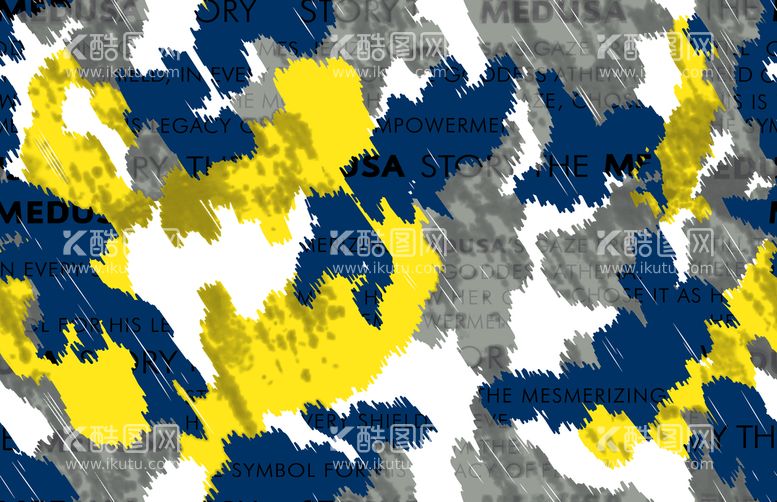 编号：42039611220412108581【酷图网】源文件下载-迷彩字母网点 MEDUSA