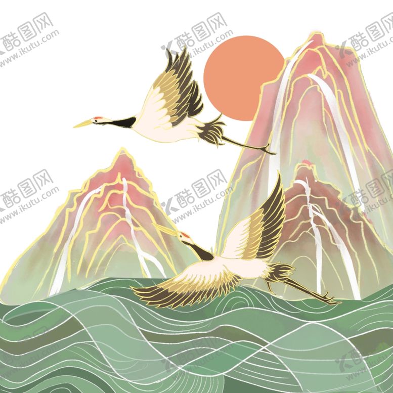 编号：62140209302006593578【酷图网】源文件下载-飞鹤
