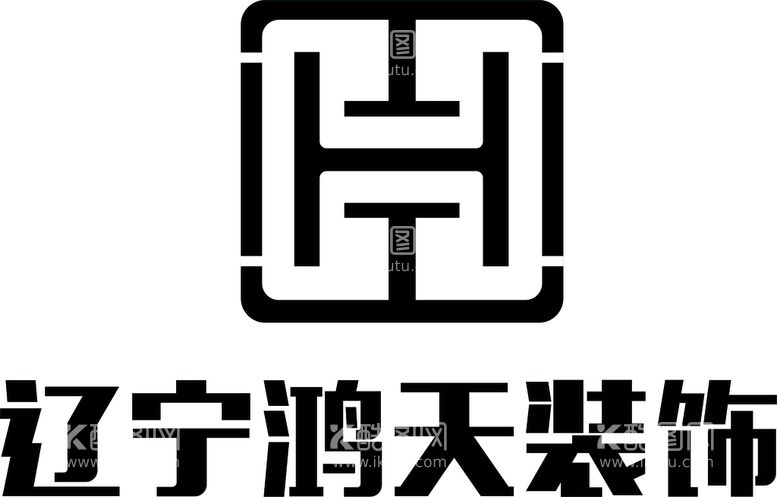 编号：92908710220428531498【酷图网】源文件下载-辽宁鸿天装饰logo标志