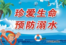 防溺水知识宣传海报