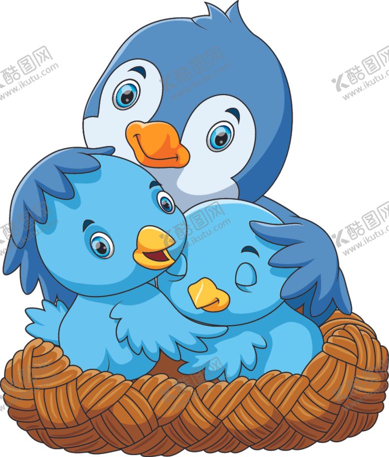 编号：60842910210914291211【酷图网】源文件下载-扁平动物插画