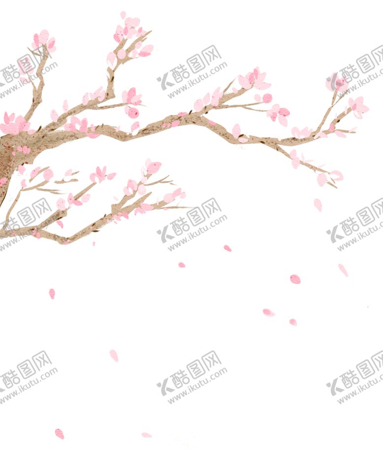 编号：52456801121907534921【酷图网】源文件下载-桃花树桃花