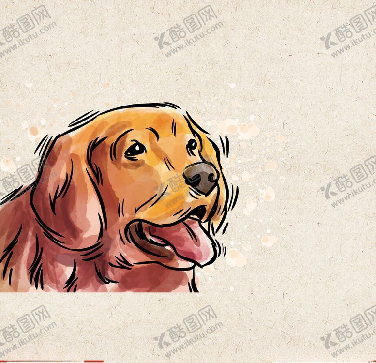 编号：24121309291140453671【酷图网】源文件下载-矢量动物矢量植物插画手绘