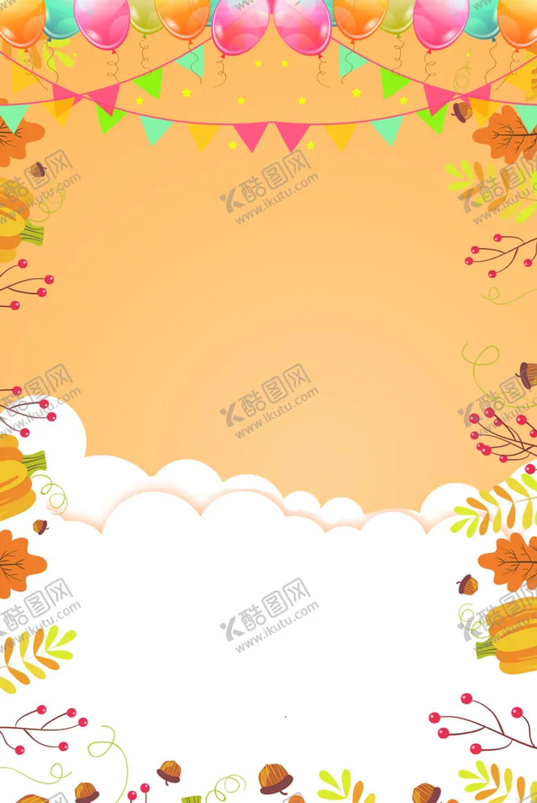 编号：97268309160619080597【酷图网】源文件下载-感恩节背景