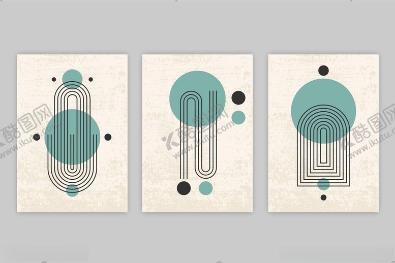 编号：26129104301941521305【酷图网】源文件下载-抽象装饰画