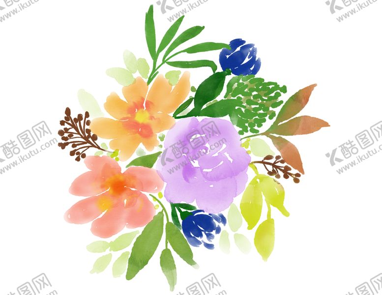 编号：35777303160711318538【酷图网】源文件下载-花插画