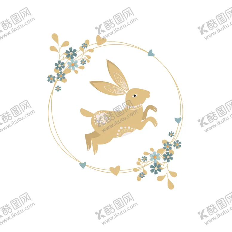 编号：77624901131547111219【酷图网】源文件下载-中秋插画   可爱卡通兔子  