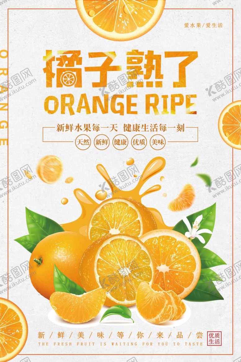 编号：41522109211901294545【酷图网】源文件下载-橘子海报