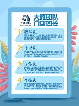 团队合作企业文化展板图片