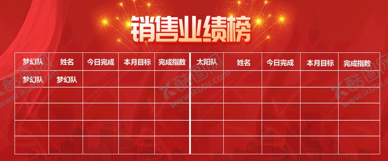 编号：67149509150528340735【酷图网】源文件下载-业绩榜