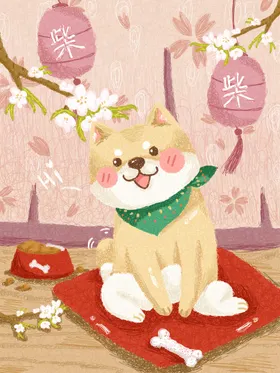 创意卡通插画图案