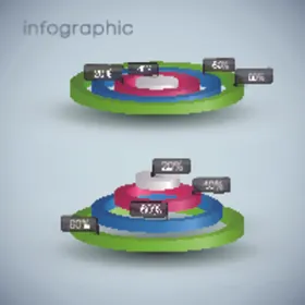 信息图模板流程购物进