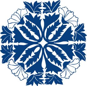 青花瓷图案国画陶纹中国风