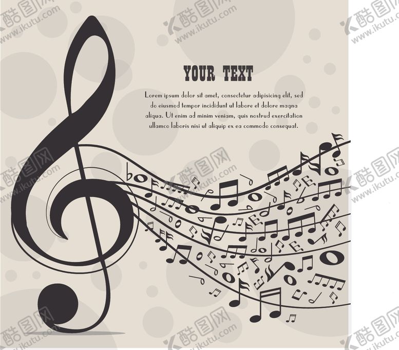 编号：91730111010100535542【酷图网】源文件下载-音乐音符插图设计