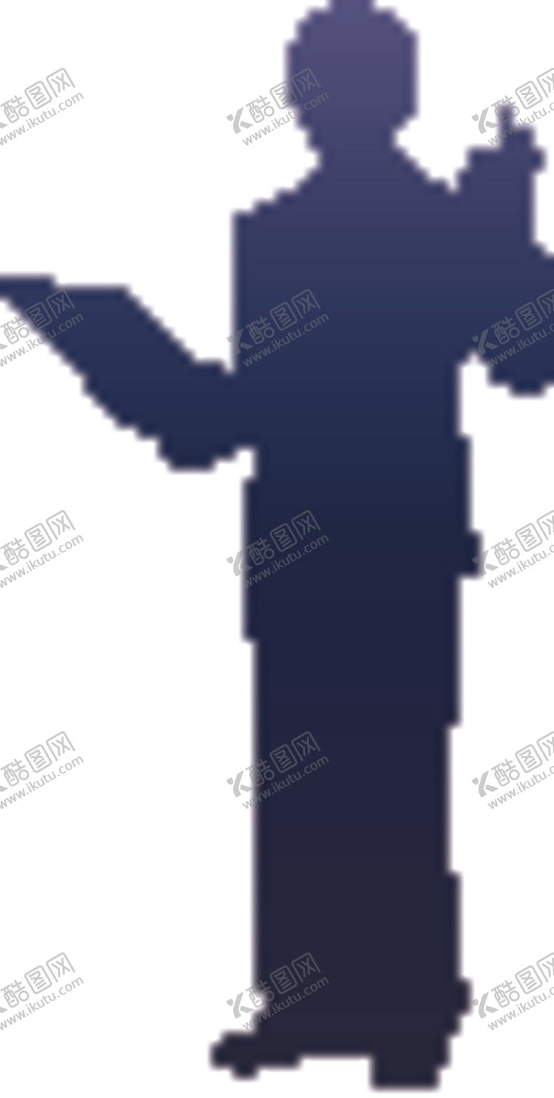 编号：13926505102025575022【酷图网】源文件下载-商业人物剪影