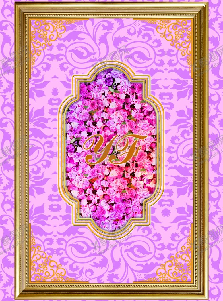 编号：27725109101245485397【酷图网】源文件下载-相框展区婚礼背景设计