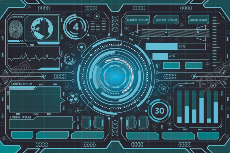 编号：69945804250501128196【酷图网】源文件下载-未来科技界面