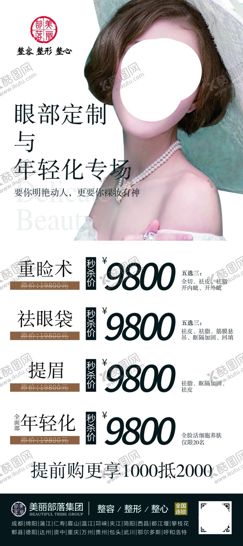 编号：28966805051752287879【酷图网】源文件下载-整形美容展架整形百问