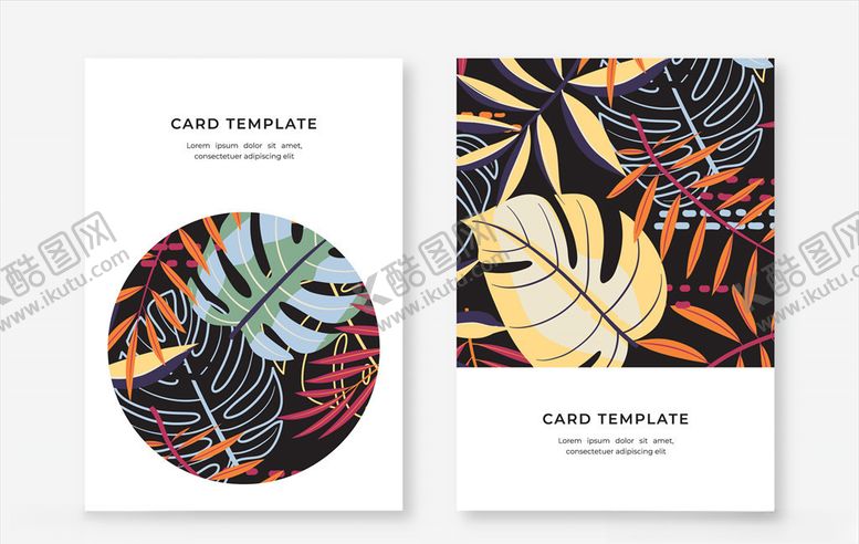 编号：85794910041710398642【酷图网】源文件下载-花卉卡片