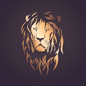 狮子Lion涂鸦动物
