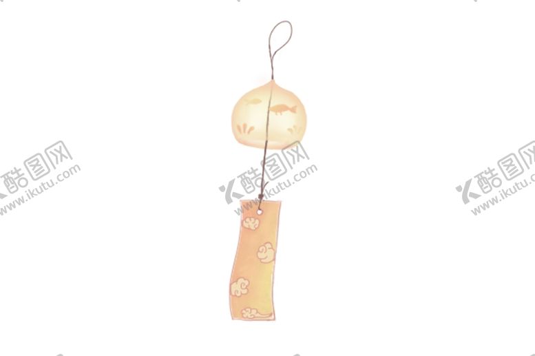 编号：37413509170729098469【酷图网】源文件下载-手绘风铃