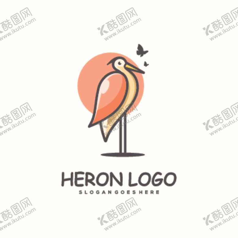 编号：58246107121350507686【酷图网】源文件下载-禽类LOGO标志