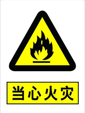 当心火灾
