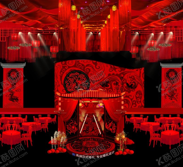 编号：26932410060024137810【酷图网】源文件下载-汉式婚礼