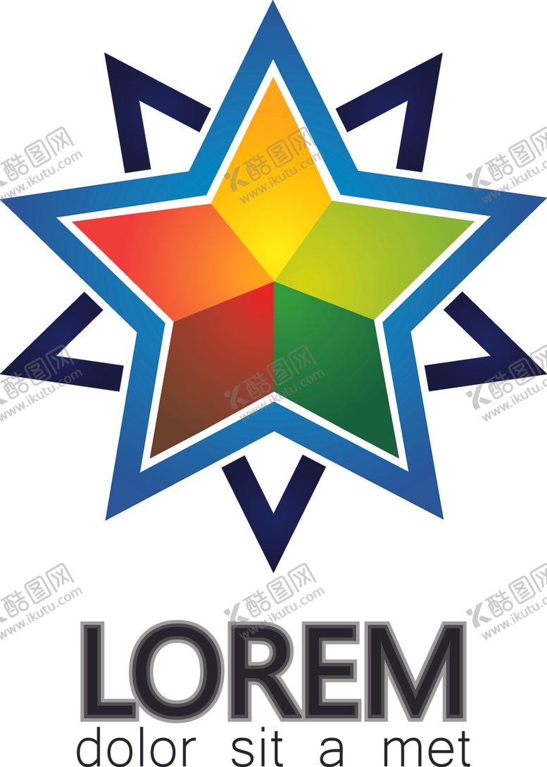 编号：88057109291913379951【酷图网】源文件下载-星星标志