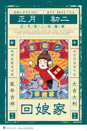 庚子年鼠字2020字体