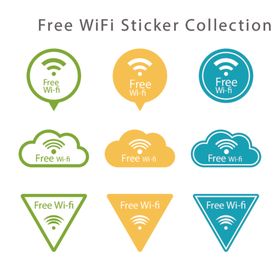 wifi图标信号标志