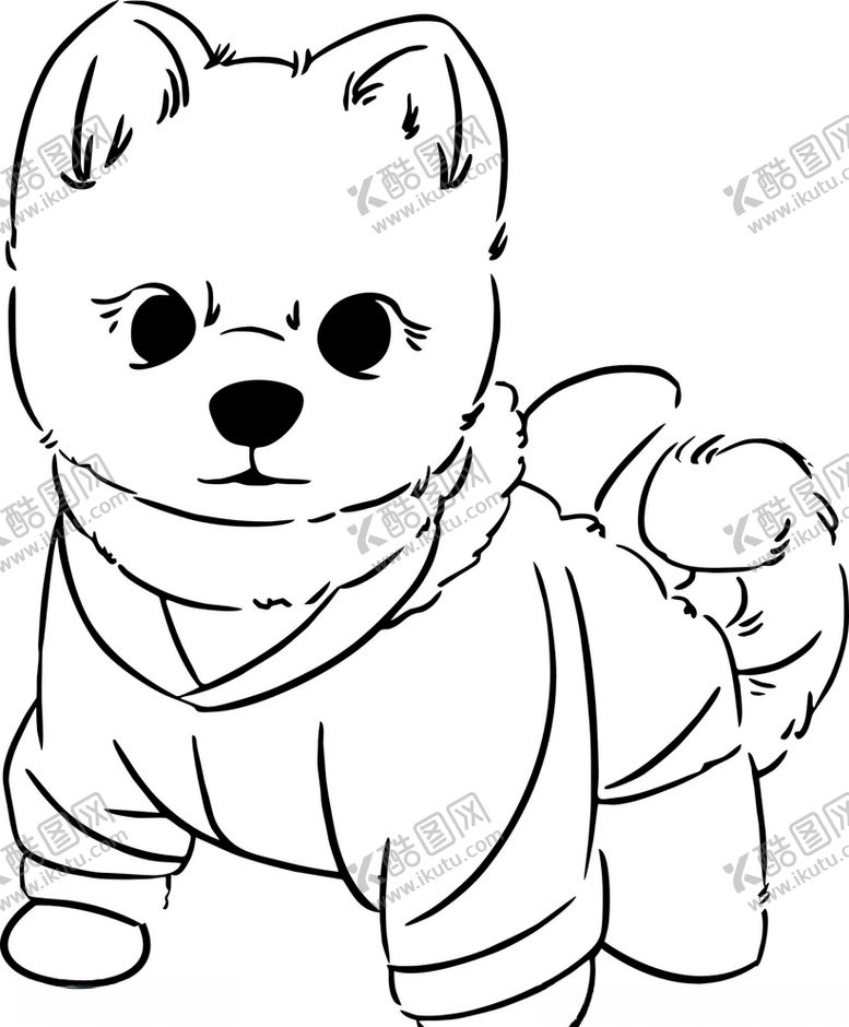 编号：93047709262105374485【酷图网】源文件下载-卡通狗