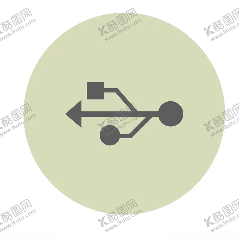 编号：82223810050013201321【酷图网】源文件下载-USB接口UI标识标志