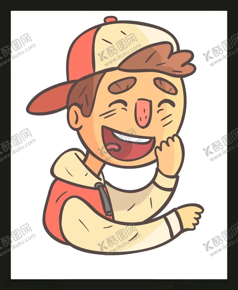 编号：80461902010007199053【酷图网】源文件下载-手绘男人男孩