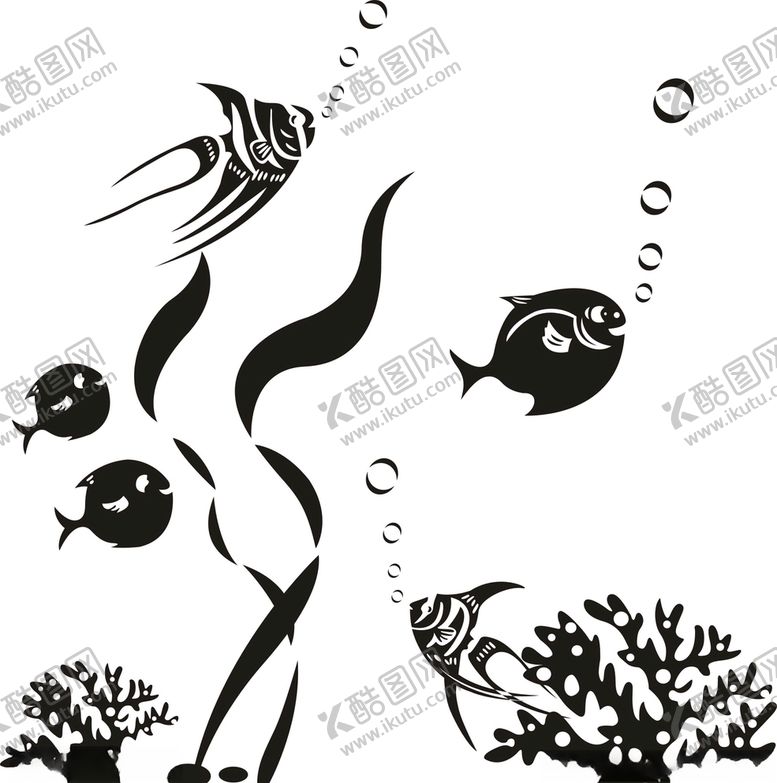 编号：88587509190448062327【酷图网】源文件下载-小鱼图案